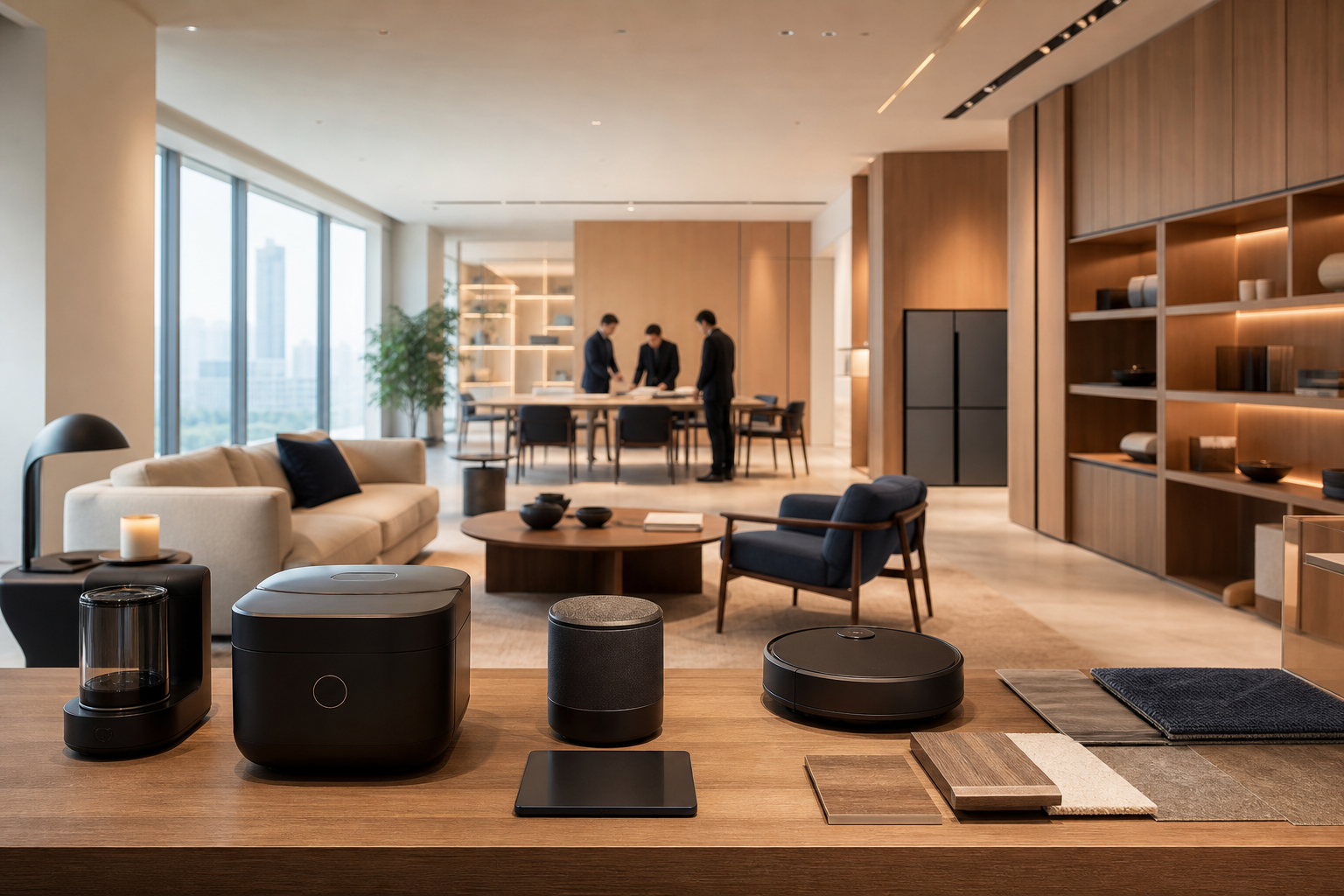 Furniture and home living product samples